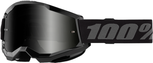 100-Percent Strata 2 Sand Goggle with Black Smoke Lens - Part 50030-00004