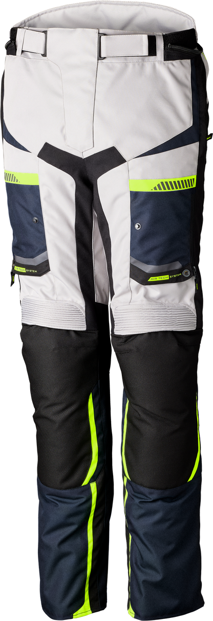 RST Maverick Evo CE Jean Navy/Silver Textile Motorcycle Pants with CE Certification and Advanced Ventilation