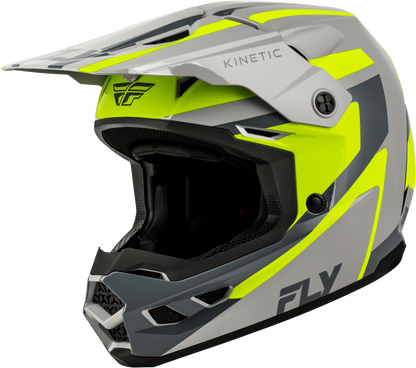 Kinetic Sync Helmet Grey/Hi Vis 2x