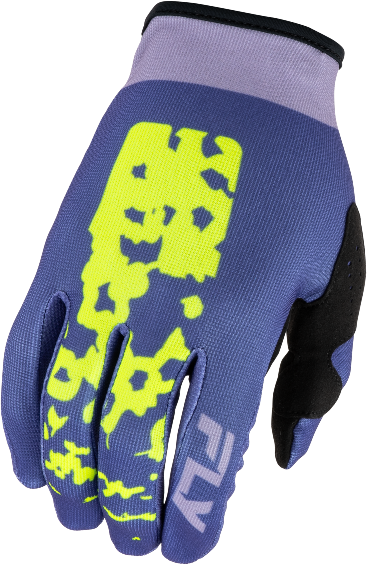 Women's Lite Flake Gloves Lavendar/Blue/Yellow Xl