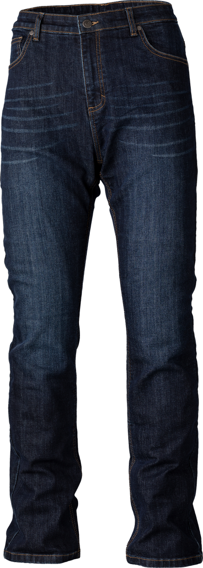 RST Women's Straight Leg 2 Jeans in Dark Blue, Part Number 103059D.BLU-10