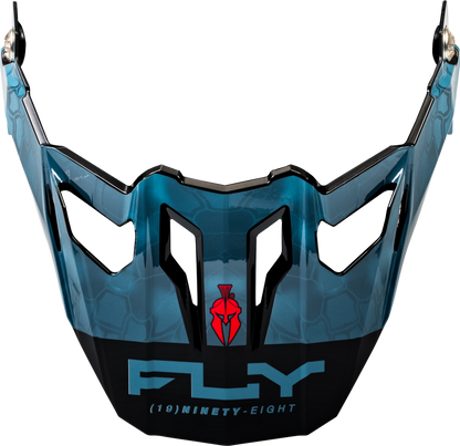 Fly Racing Trekker Kryptek Conceal Visor Helmet - Slate/Black/Red