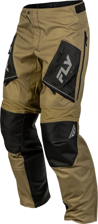Fly Racing Patrol Over Boot Pants Tan/Black Size 30