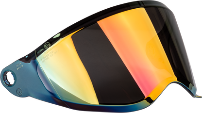 Fly Racing Trekker Helmet Face Shield Red Iridium – F73-88552