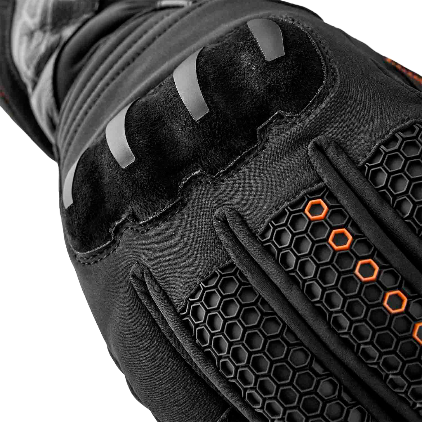 RST Artic D3O Waterproof Gloves - Black Textile, Medium (Part #103664BLK-09)