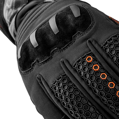 RST Artic D3O Waterproof Glove Black Textile Large - Cold-Weather Touring Gear