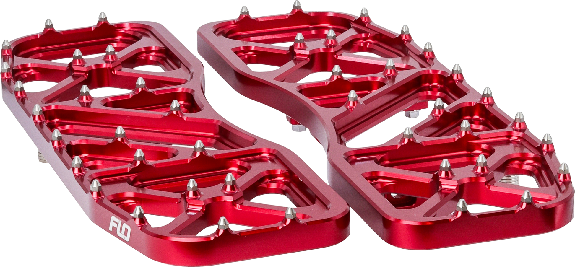 FLO MOTORSPORTS V5 Floorboards for Red Indian Bagger - Part FPEG-800V5-2R