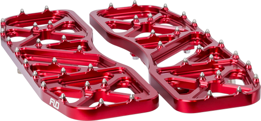 FLO MOTORSPORTS V5 Floorboards for Red Indian Bagger - Part FPEG-800V5-2R