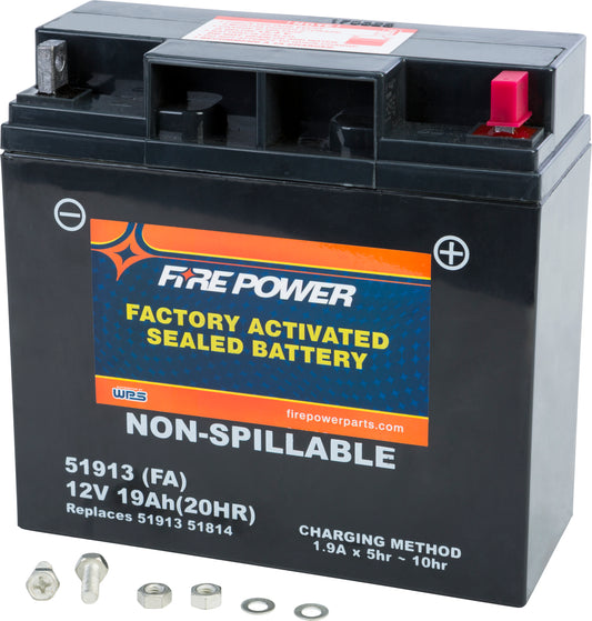 FIRE POWER Battery 51913 Sealed Factory Activated for BMW K1600 Series