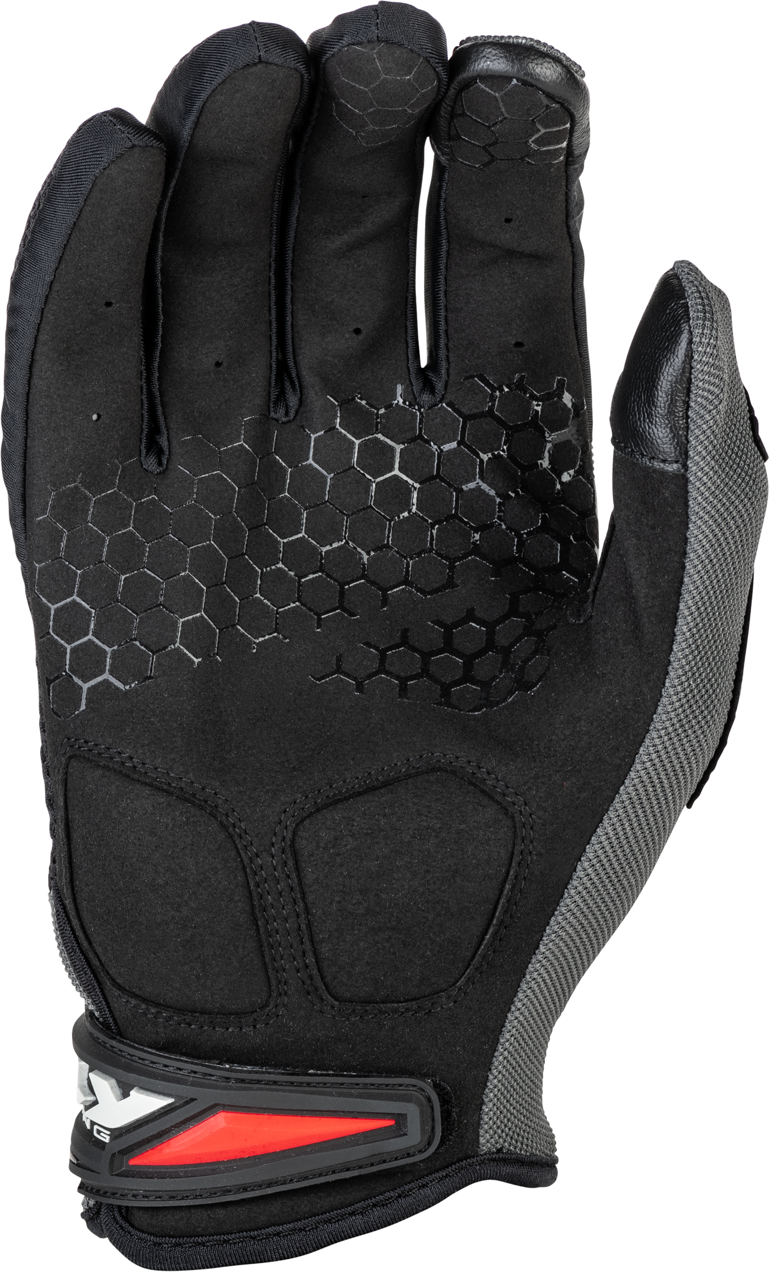 Fly Racing Coolpro Gloves Black/Red 3X – Durable Touchscreen Motorcycle Gloves with Reinforced Palm