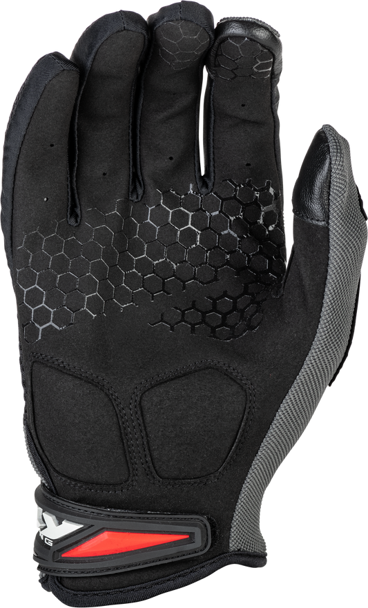 Fly Racing Coolpro Gloves Black/Red 3X – Durable Touchscreen Motorcycle Gloves with Reinforced Palm