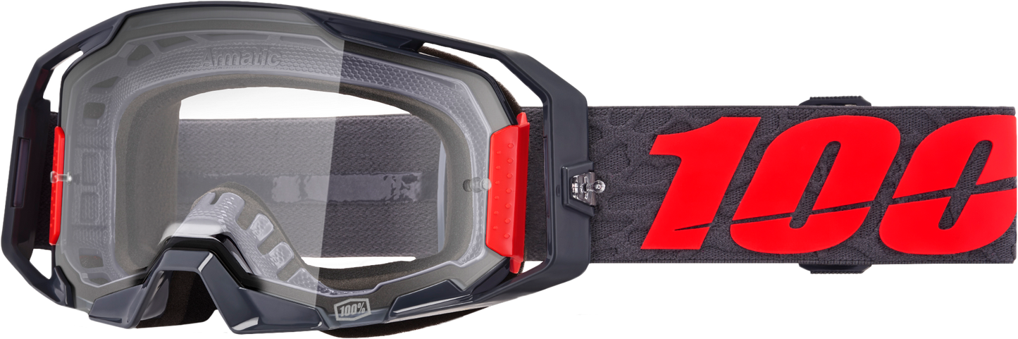 100-Percent Armatic Goggle Turo Clear Lens - Enhanced Eye Protection for Sports and Outdoor Activities