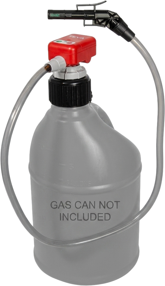 TERA PUMP Battery Powered Fuel Transfer Pump with Adapter TRFA01 XL