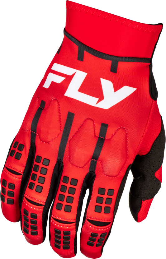 Fly Racing Evolution DST Gloves Red/White/Black - Part Number 378-112S