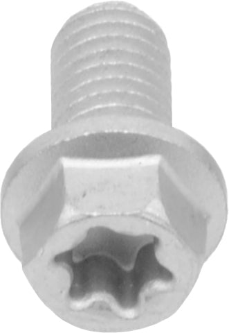 BOLT Dacromet Plated 8mm Flange Bolts, 6x12mm - Pack of 10
