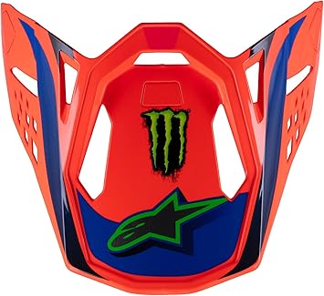Alpinestars S-M10 Visor - Deegan Orange/Purple/Pink 8980325-433-TU