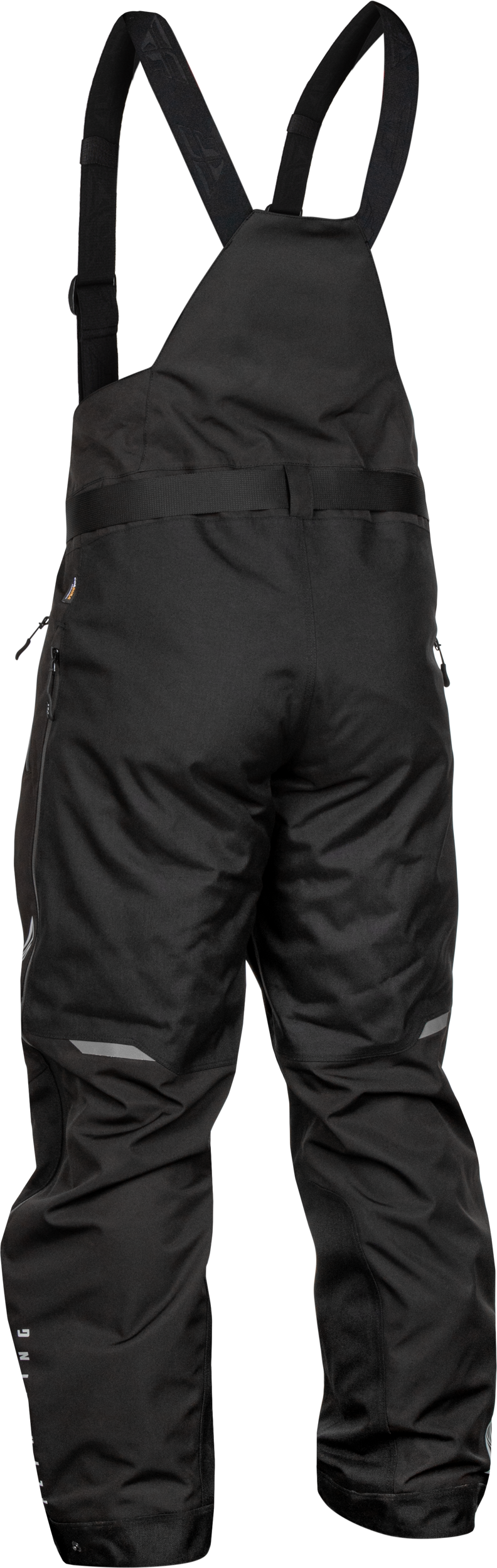 Fly Racing Carbon Bib Black and Grey 2X – Durable Motorcycle Gear for Off-Road Riding