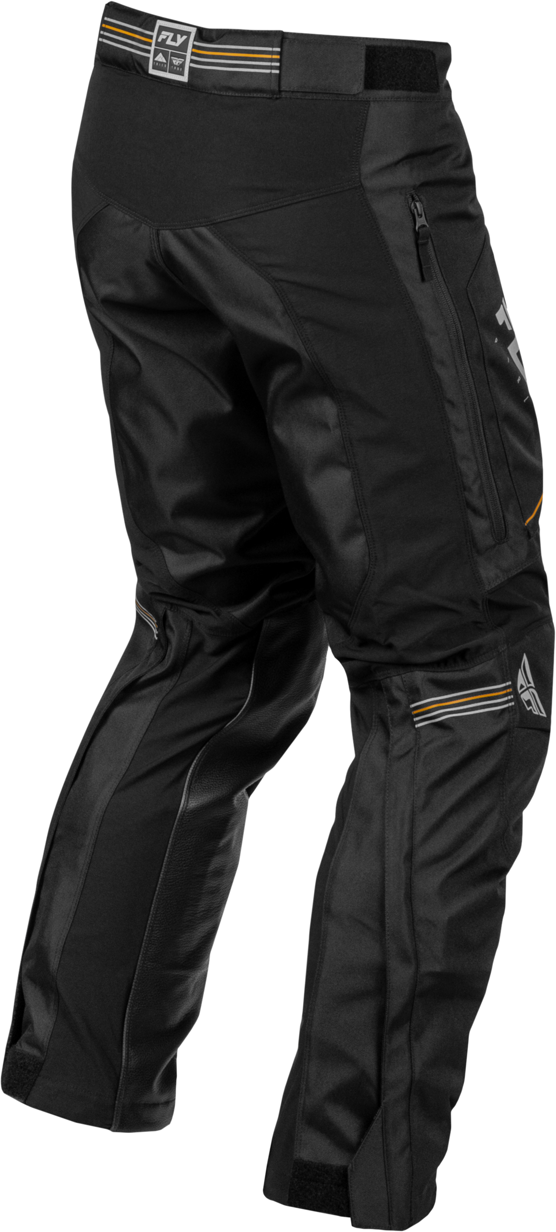 Fly Racing Patrol Over Boot Pants Black/Grey Size 30 - Durable Motorcycle Riding Pants with Ventilation and Adjustable Fit