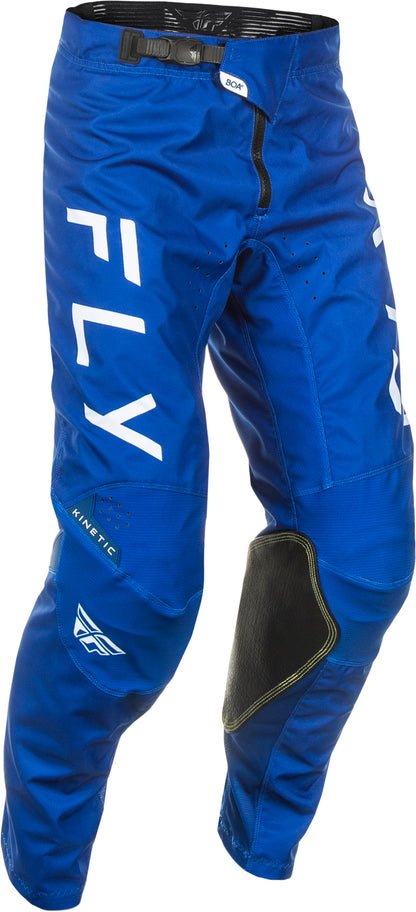 Fly Racing Kinetic Center Pants for Men - Navy/White, Size 30