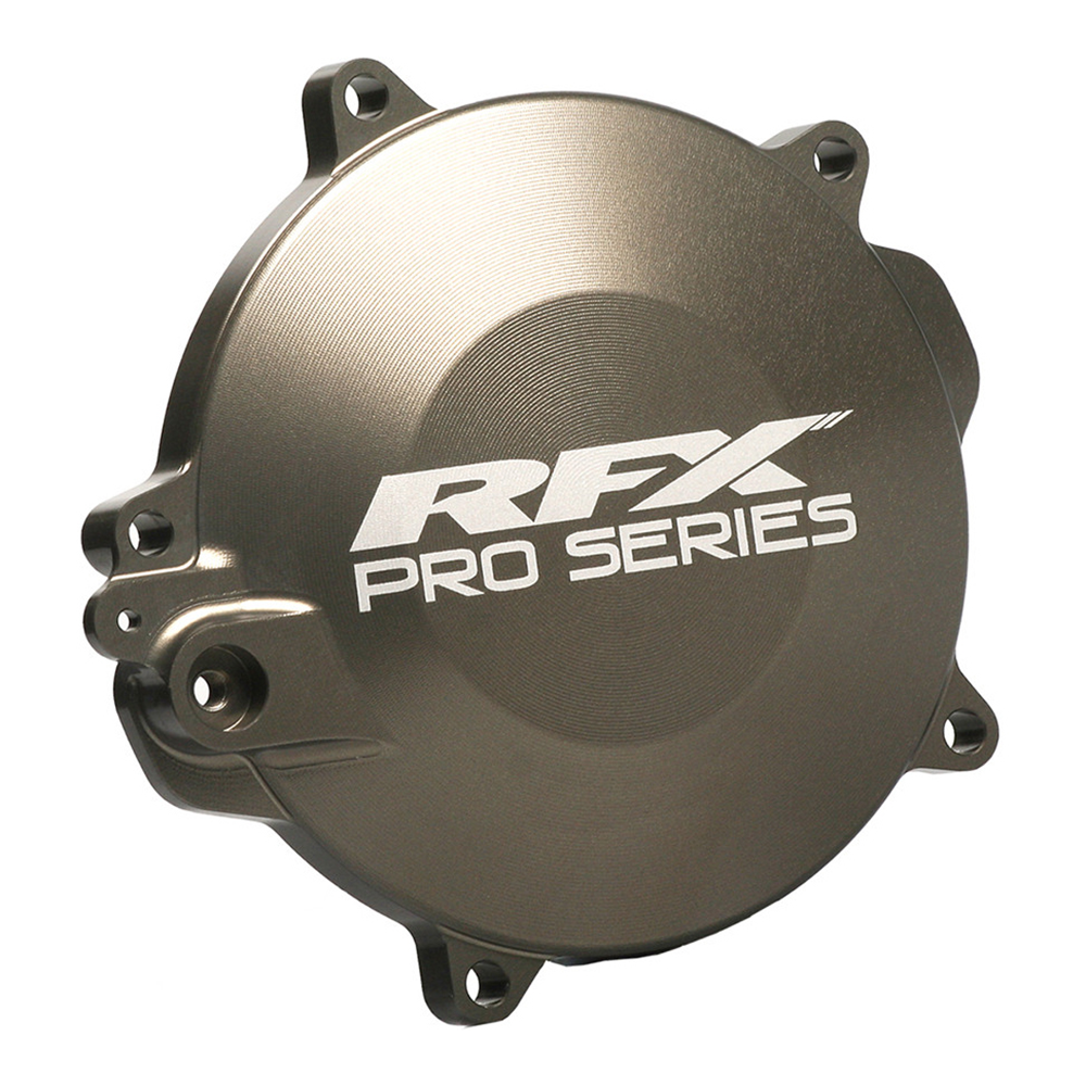 RFX FXCC 51300 99H2 Clutch Cover for KTM/Husqvarna - Hard Anodized Black