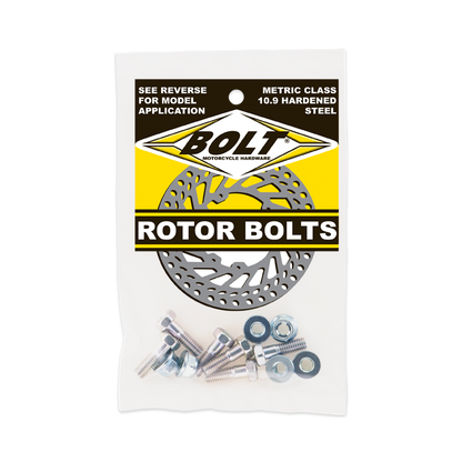 BOLT Rotor Bolt Kit for Honda CRF450R and CRF450RX - Part Number 2009-HRTR