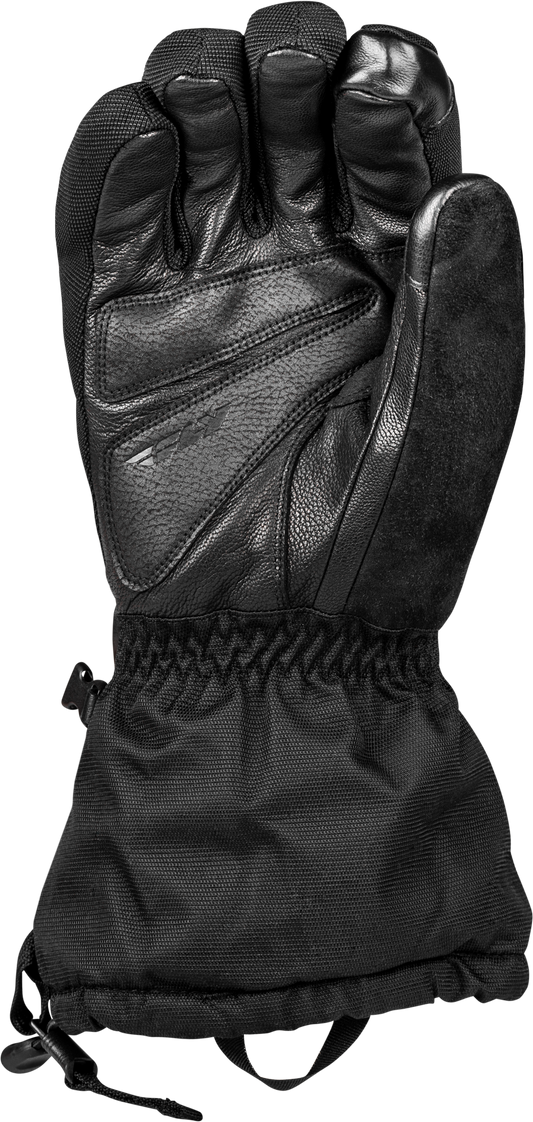 Fly Racing Cascade Gloves Black Medium – Weatherproof and Insulated Motorcycle Gloves