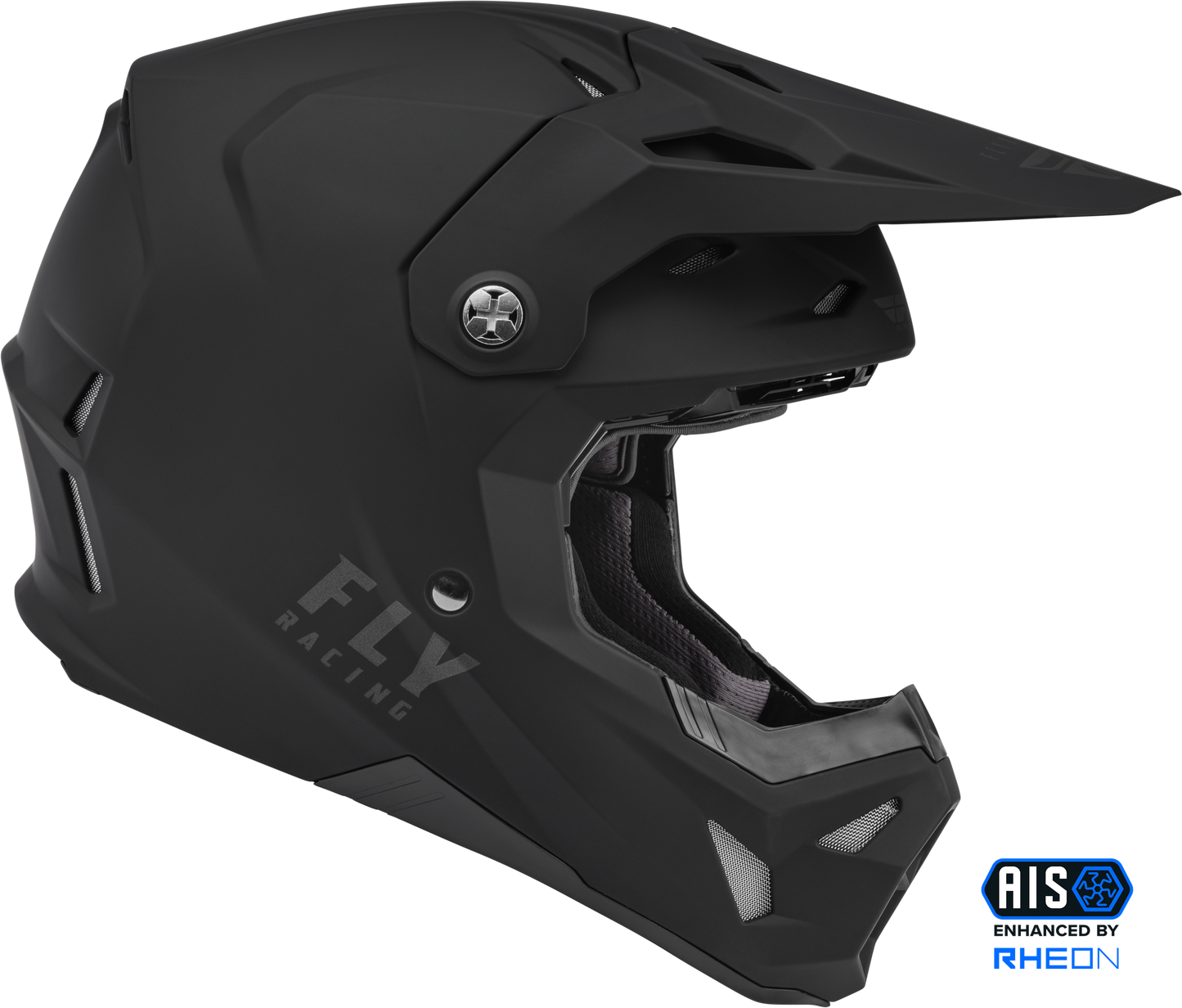 FLY RACING YOUTH FORMULA CP SOLID HELMET MATTE BLACK YL'YL
