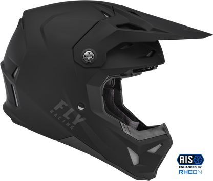 FLY RACING YOUTH FORMULA CP SOLID HELMET MATTE BLACK YL'YL