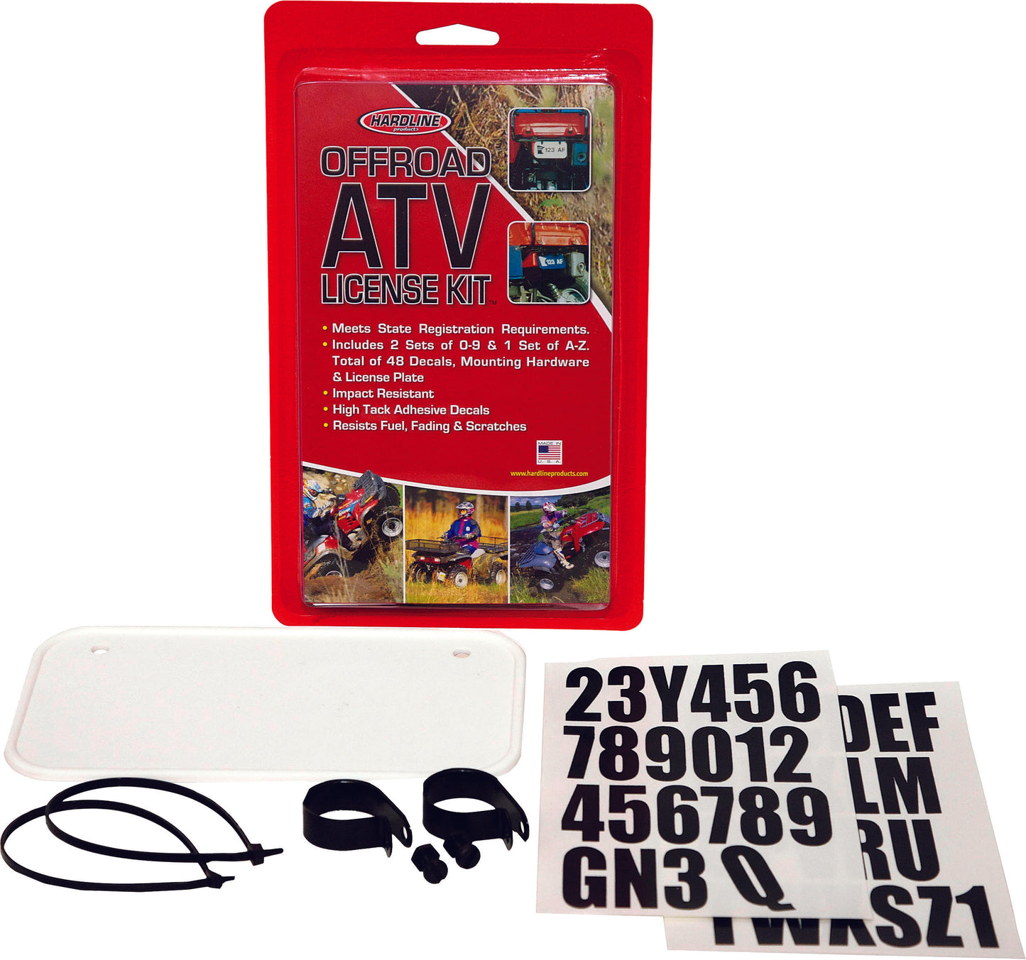 ATV License Plate Kit