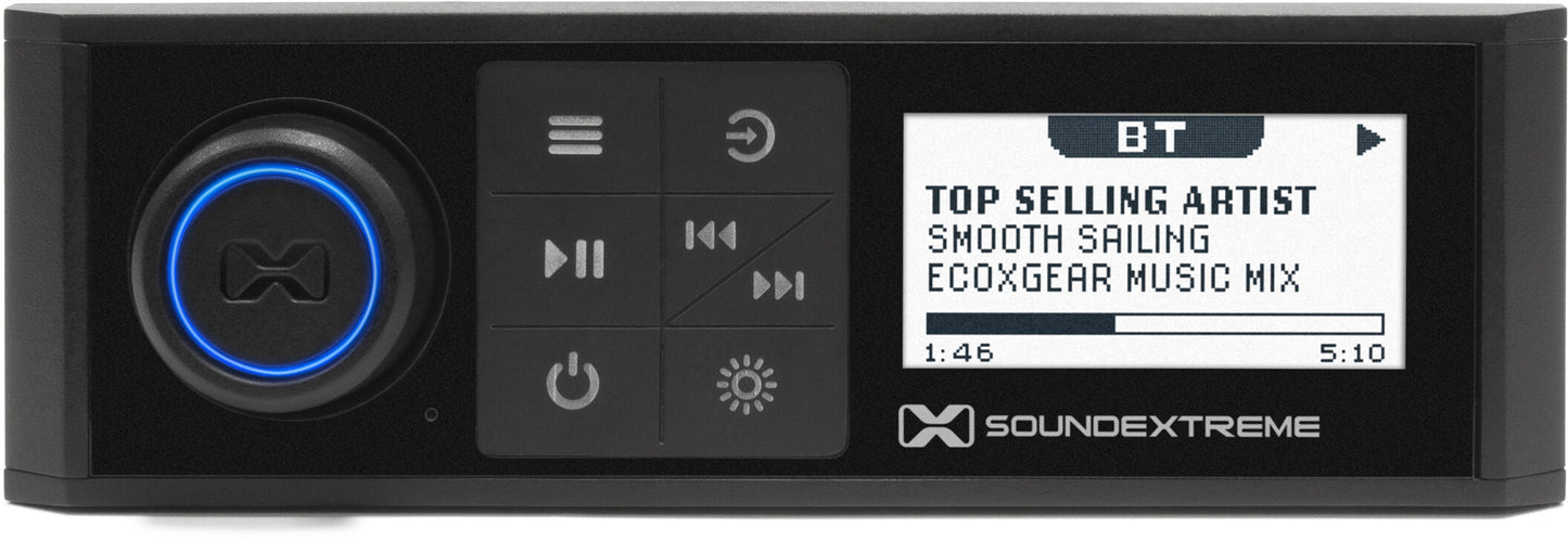 Marine AM/FM/Bluetooth Digital Media Player