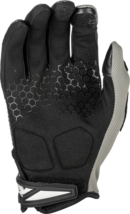 Fly Racing Coolpro Gloves Grey Large - Enhanced Grip and Comfort