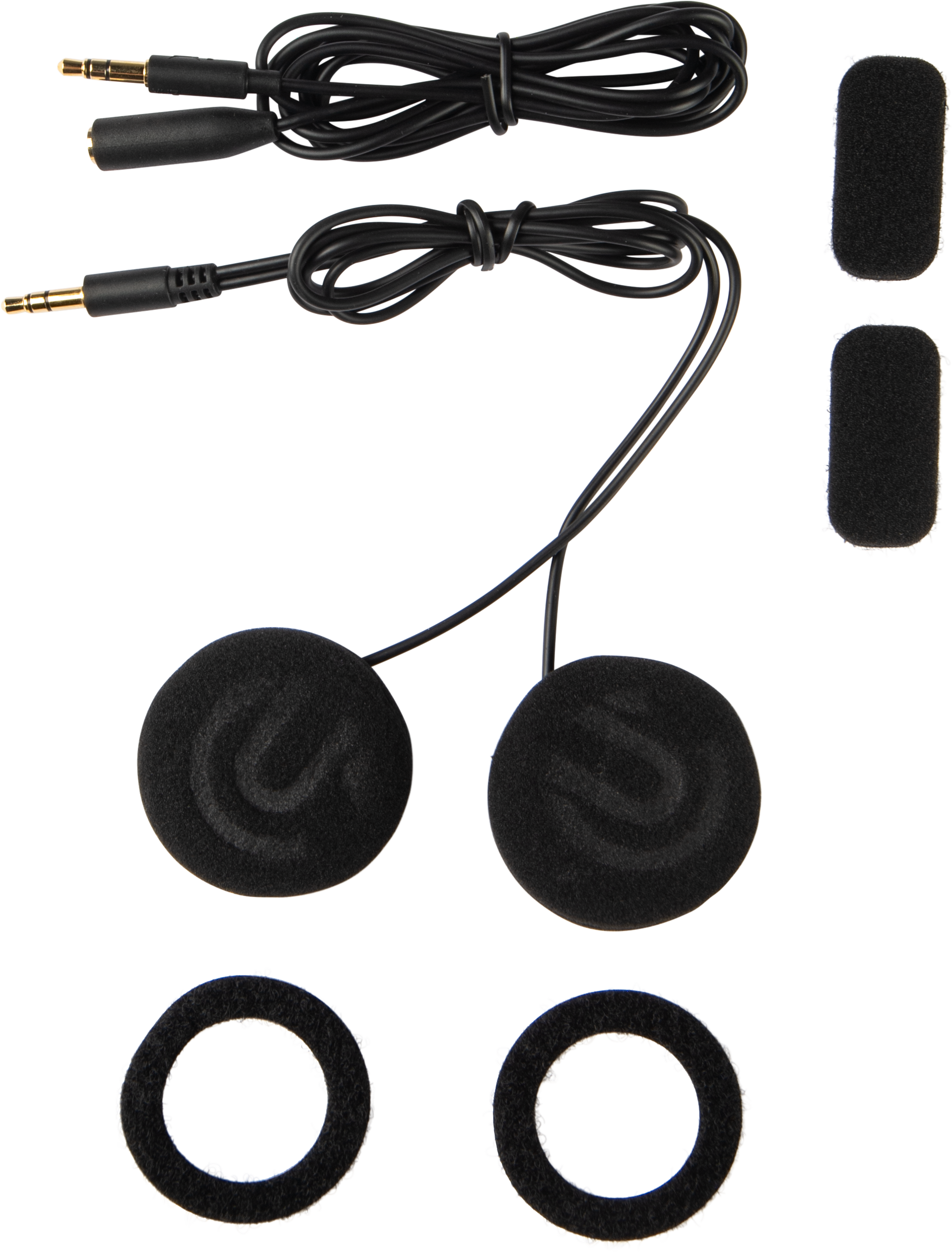 UCLEAR HDS10X Helmet Speakers with 40mm Drivers and 3.5mm Jack