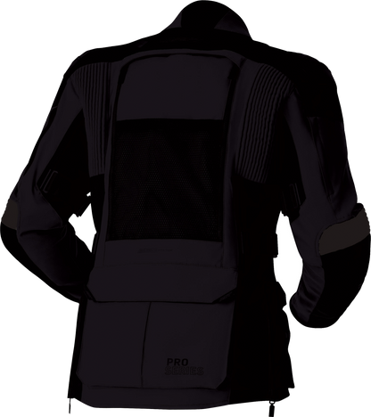 RST Ps Adventure D3O Black Textile Motorcycle Jacket - AA Rated with Removable Layers and Advanced Ventilation