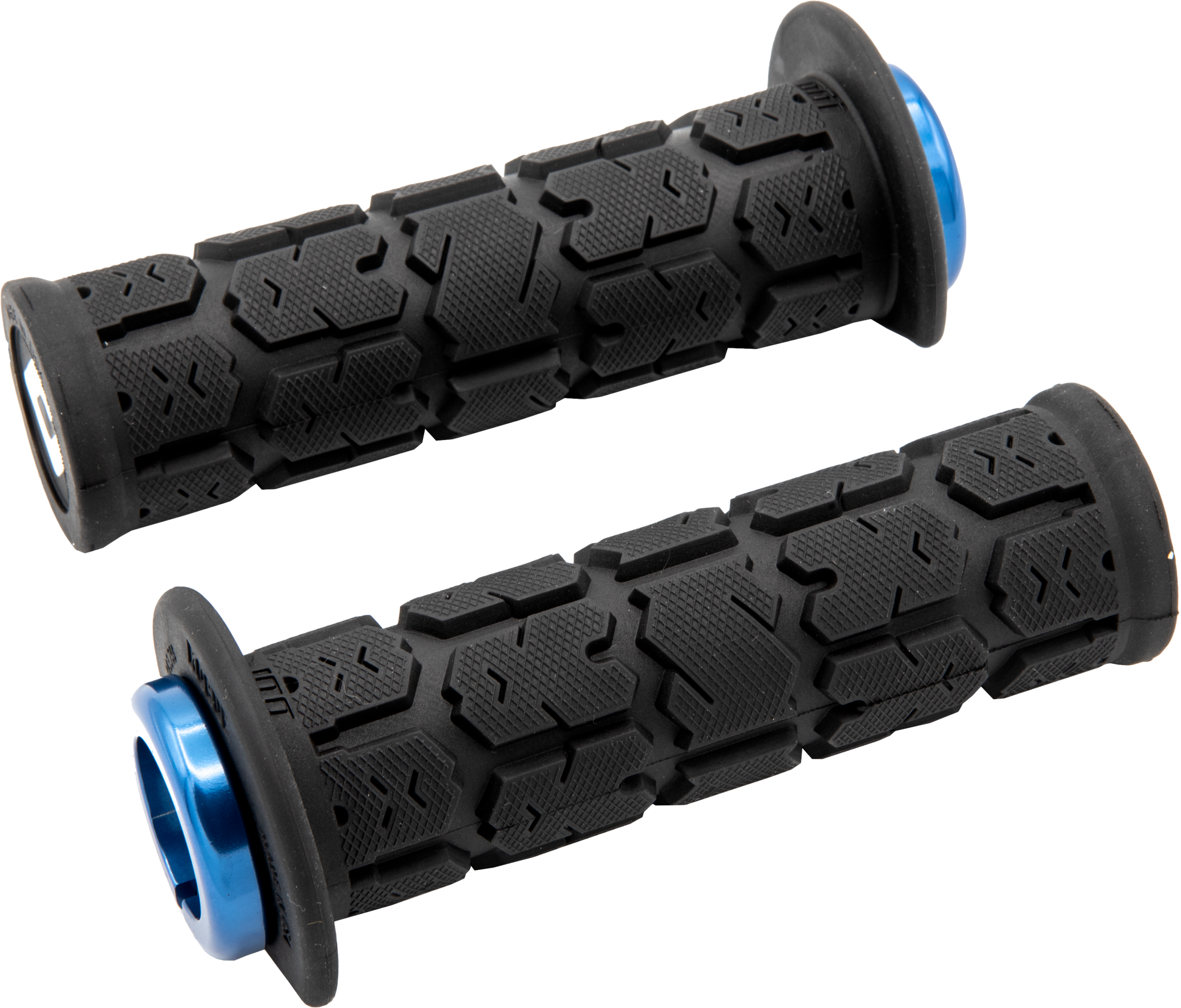 ODI J33RGB-U ATV/PWC Rogue Lock-On Grip 125mm Black and Blue