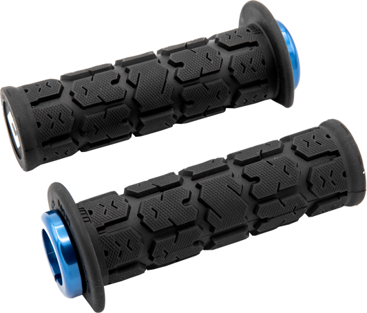 ODI J33RGB-U ATV/PWC Rogue Lock-On Grip 125mm Black and Blue