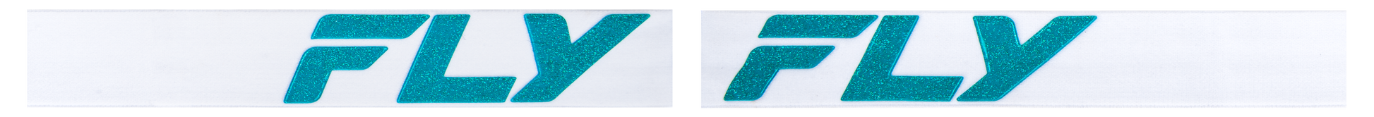 Fly Racing Zone Elite Goggle White/Teal with Light Green Mirror and Smoke Lens