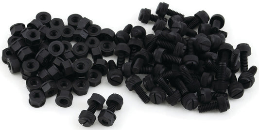 BOLT LPFB500 License Plate Bolts with Nuts, 500-Pack