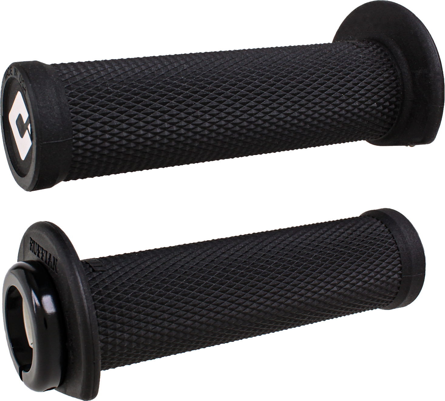 ODI Ruffian Lock-On ATV and PWC Grip J33RFB-B - 5 Inches Black/Black
