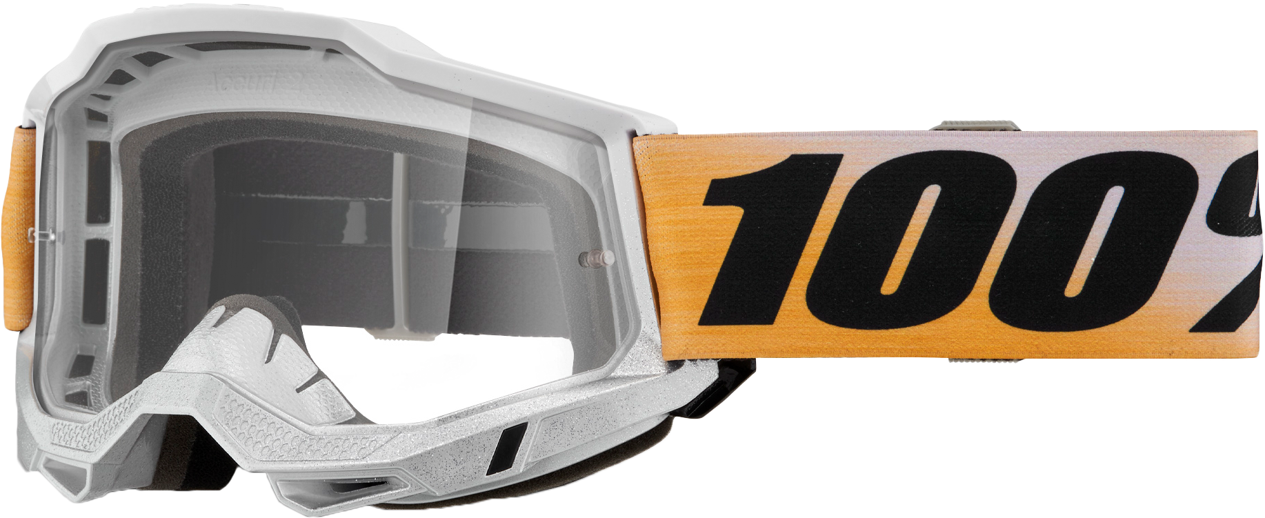 100-Percent Accuri 2 Goggle with Clear Lens - Enhanced Visibility and Comfort