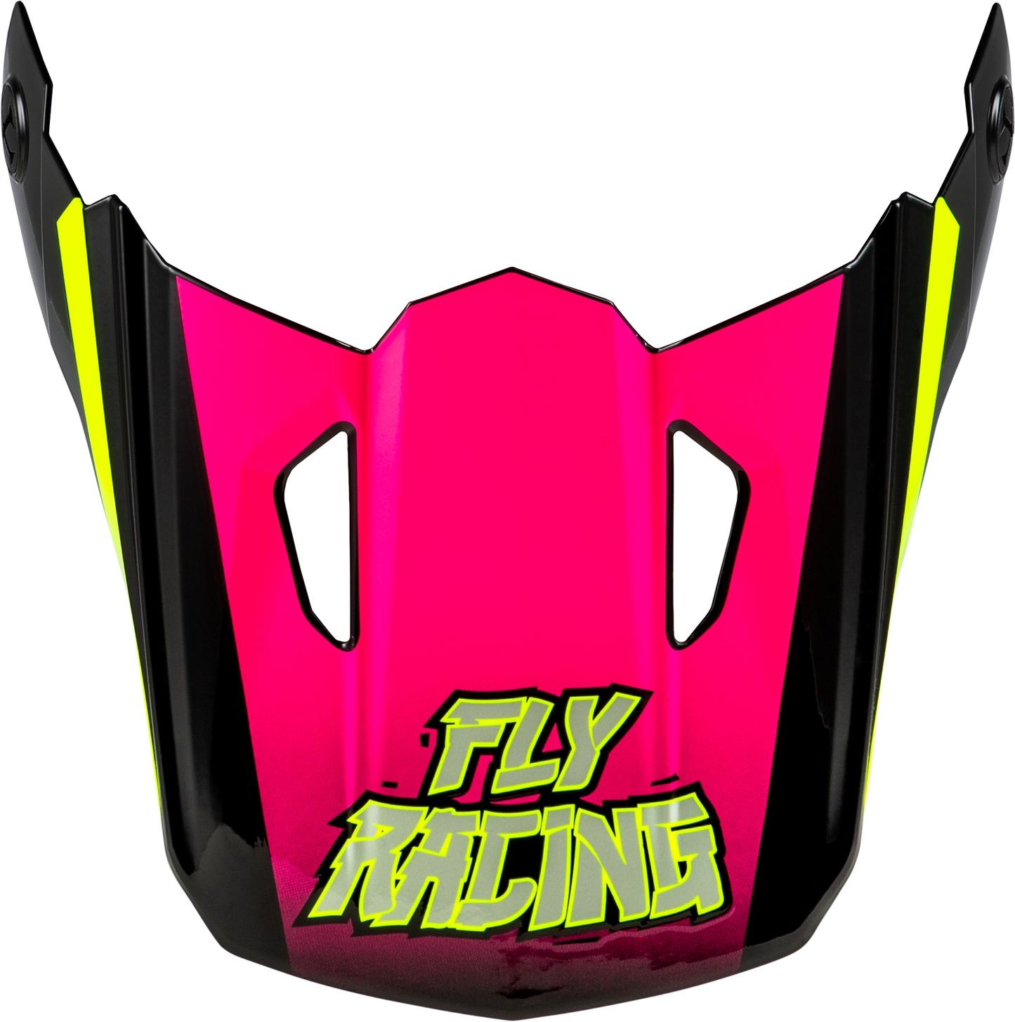 YOUTH KINETIC SCORCHED HELMET VISOR NEON PNK/HIVIS/BLK YS-YL