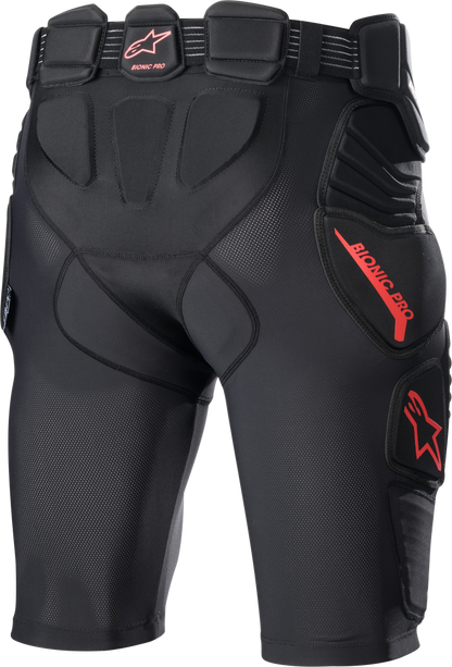 Alpinestars Bionic Pro Protection Shorts Black/Red 6507523-13-XL