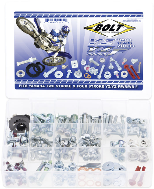 BOLT Pro Pack Yamaha YZ250F (2003-2012) | Complete Restoration and Rebuild Kit
