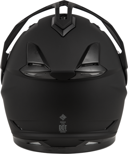 Gm 11s Snow Helmet W/ Elec Shield Matte Black 2x