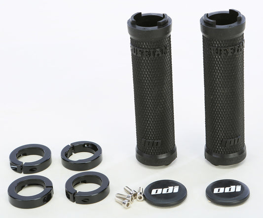 Odi Ruffian PWC No Flange Lock-On Grips Black/Black 130mm L31RFB-B