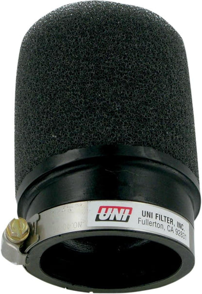 Uni Air Filter- Snow Angled 2-1/2 Id- 4" Long
