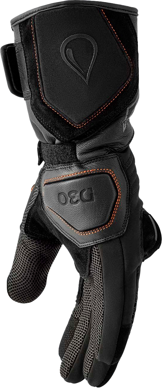 RST Women’s Arctic D3O Waterproof Gloves – Black Textile Large