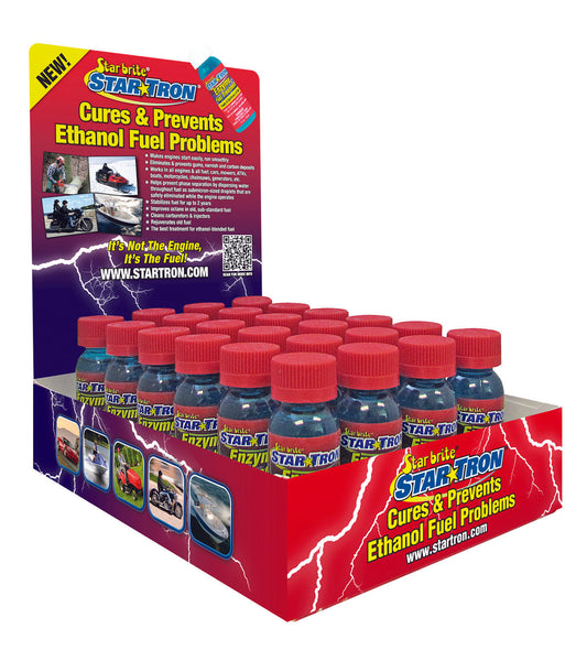 Enzyme Fuel Treatment Display w/Product