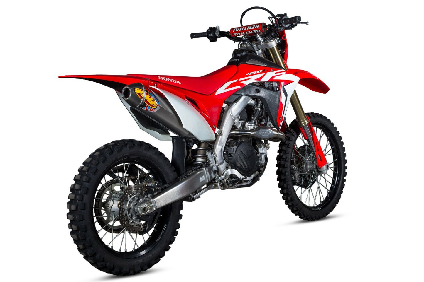 FMF Q4 Hex Slip On Exhaust for Honda CRF450X (2019-2021)
