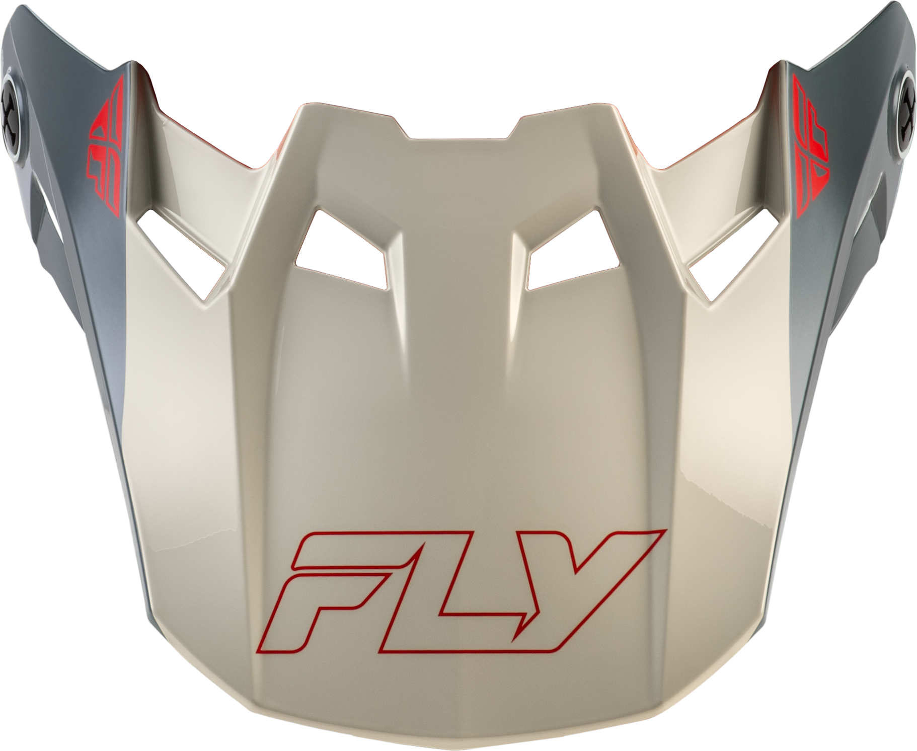 FLY Racing Formula CC Glide Visor Black/Red/Grey Medium/Large Part 73-4353VM