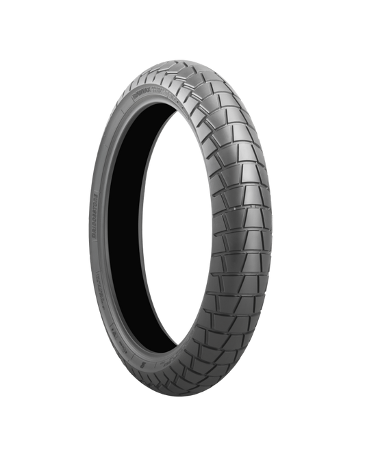 Bridgestone Battlax Adventure Trail AT41F Tire - 100/90-19 M/C 57V TL Front for Dual Sport and Adventure Motorcycles